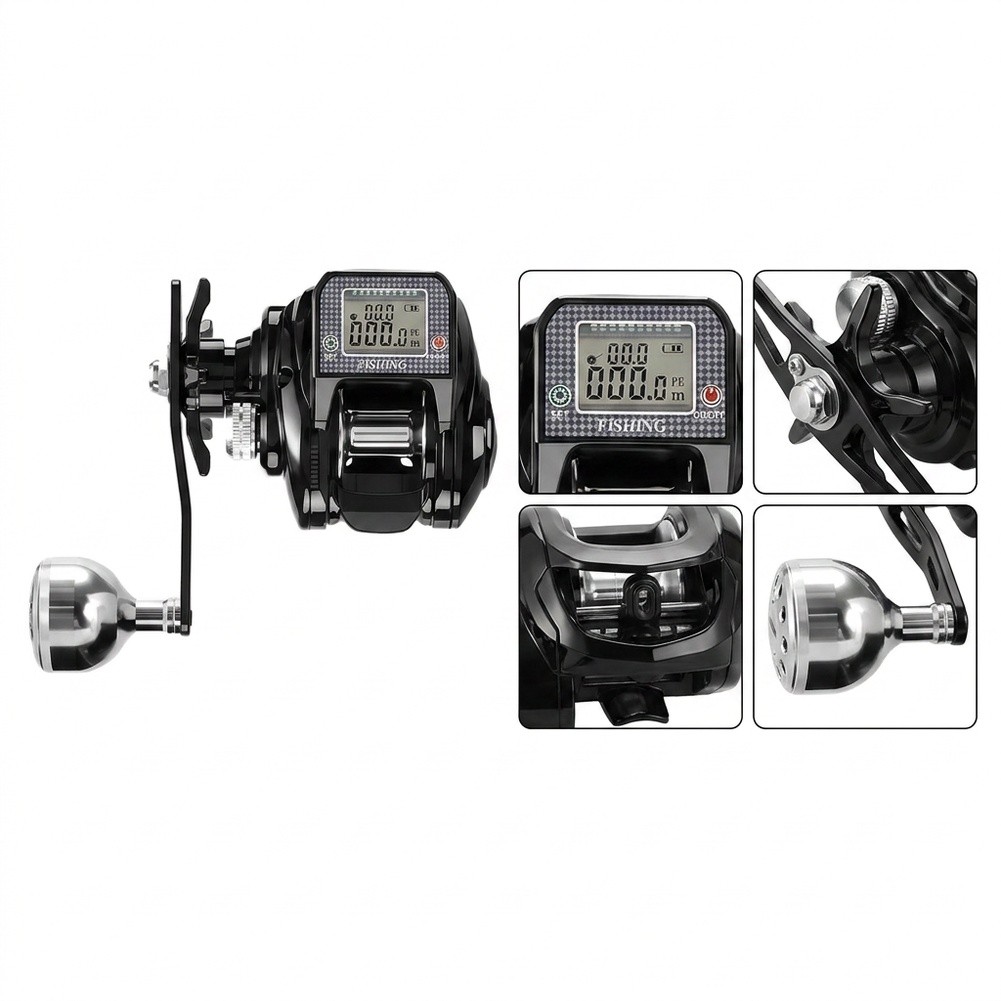 Spincast Reel - S200 Digital Baitcasting Reel Delivers Accurate