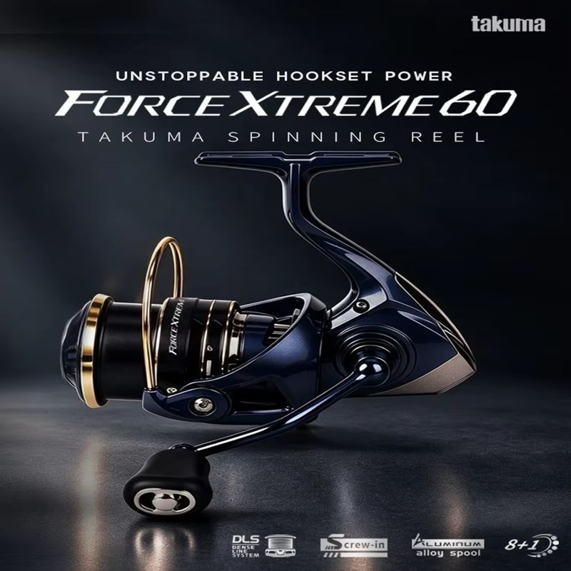 Trolling Reel - TAKUMA FX60 Standard Spinning Reel, Long