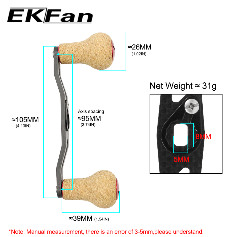 EKfan 105mm Carbon Fiber Baitc - Spincast Reel ulasan dan harga
