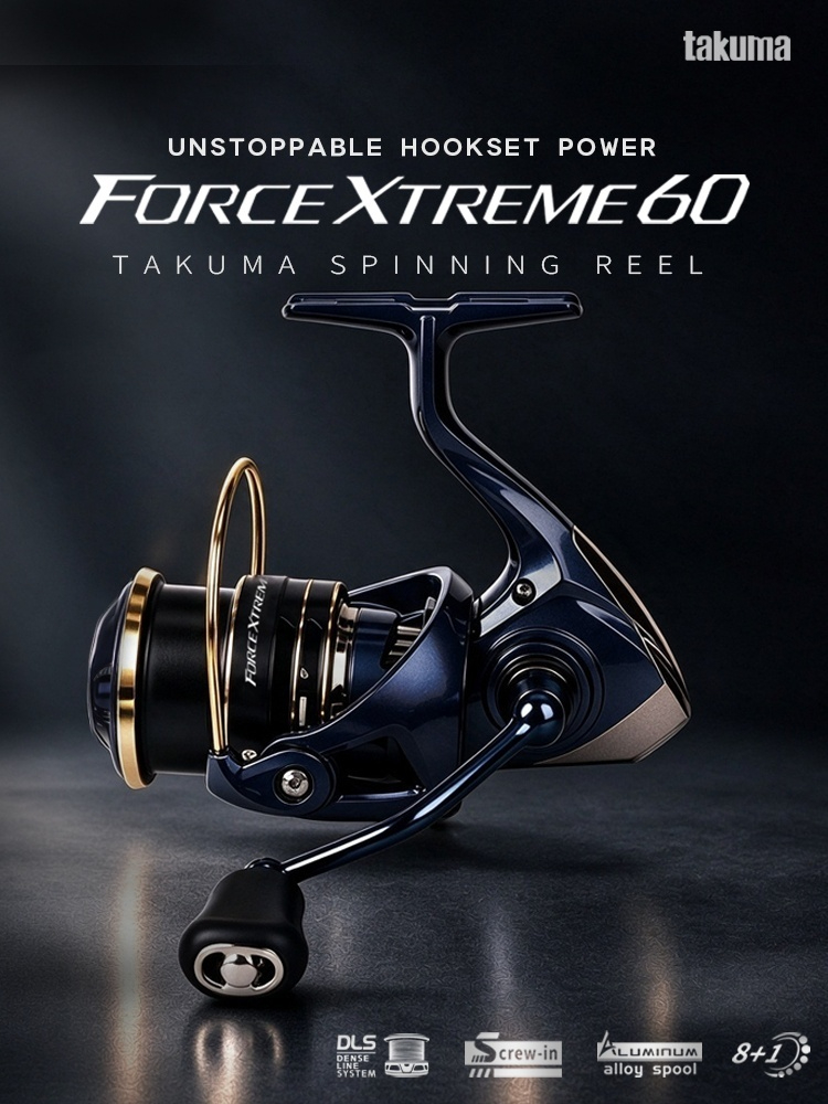 TAKUMA FX60 Standard Spinning  - Trolling Reel ulasan dan harga