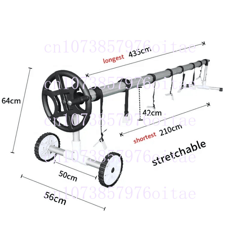 Black Movable Aluminum Pool Co - Reel Cover ulasan dan harga