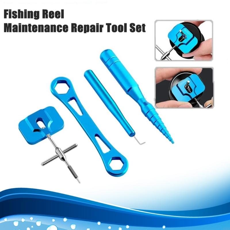Fishing Reel Maintenance Set w - Reel Oil ulasan dan harga