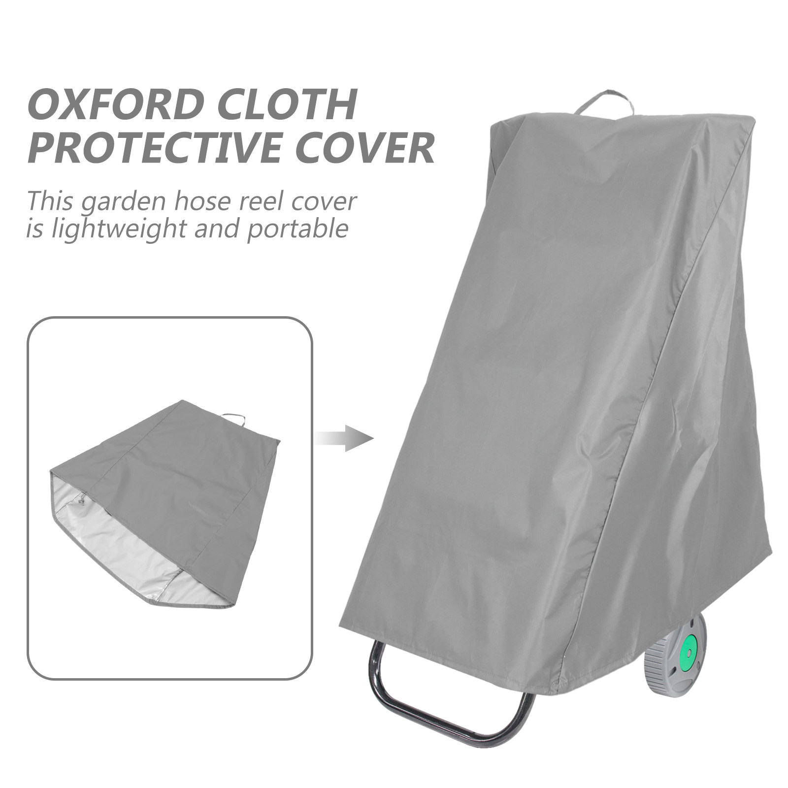Portable Waterproof Garden Hos - Reel Cover ulasan dan harga